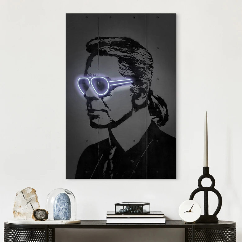 Tableaux Karl Lagerfeld - Mielu - Alu-Dibond 