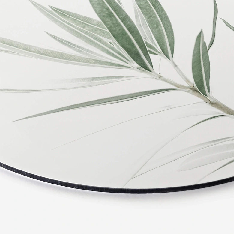 Alu-Dibond Sisi & Seb - Oleander - Rund 