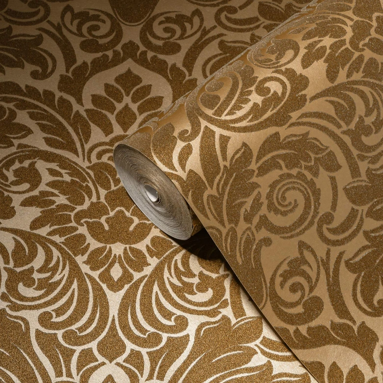 Architects Paper Luxury Wallpaper Papier peint baroque - Vert, Bleu 