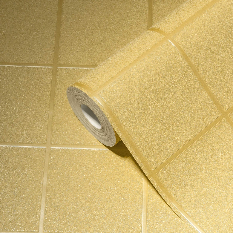 Architects Paper Vliestapete Luxury wallpaper geometrische Tapete gelb, metallic 