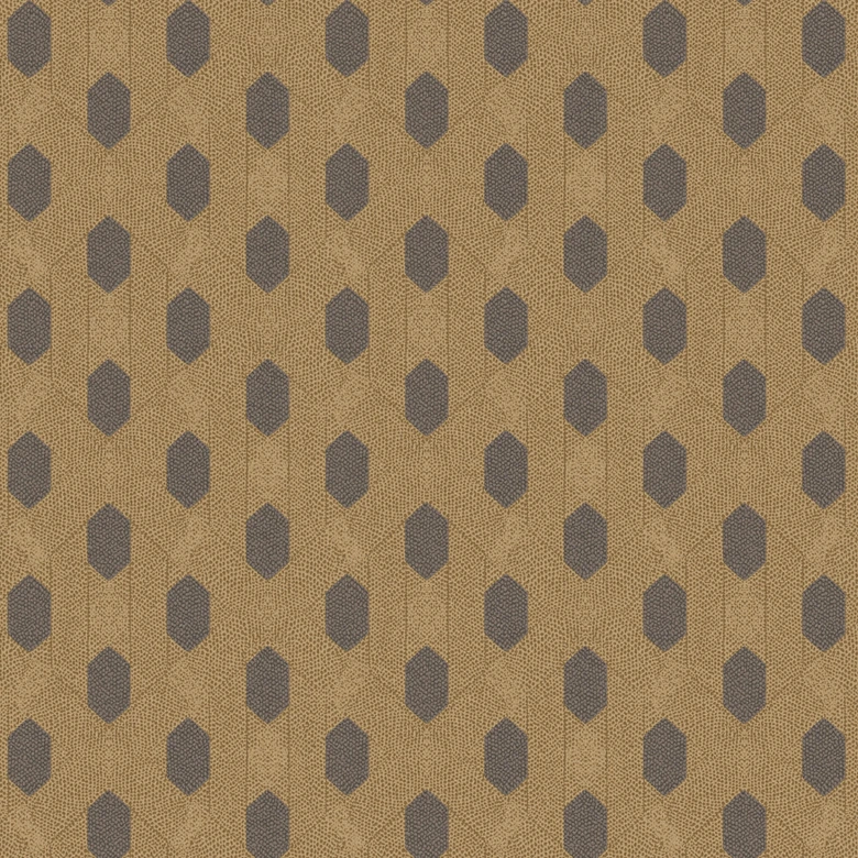 Architects Paper Vliestapete Absolutely Chic grafische Tapete braun, metallic, schwarz 