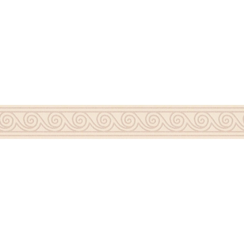 A.S. Création selbstklebende Bordüre Only Borders mit Wellen Muster beige, creme 