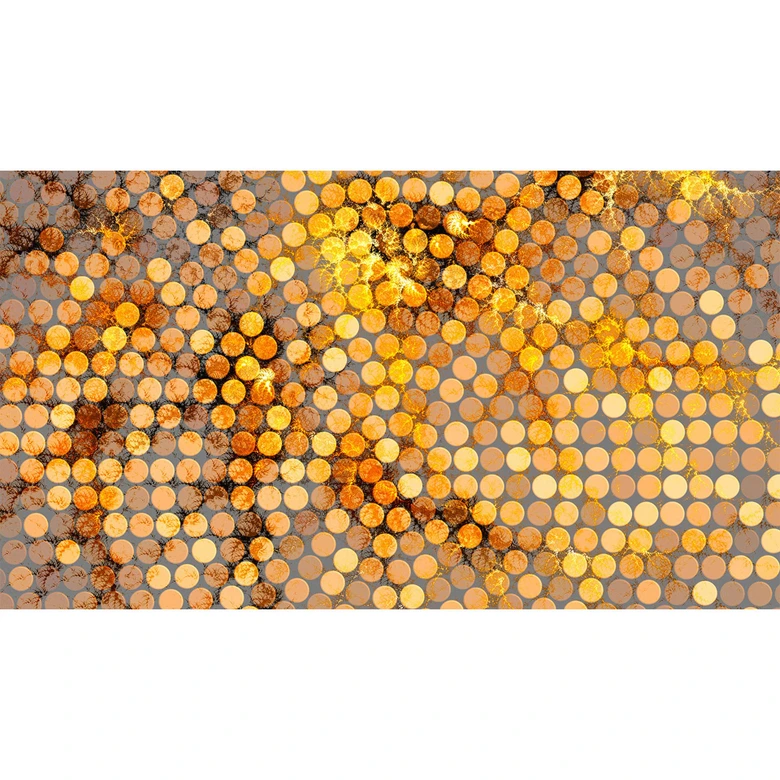 Fototapete Atelier 47 Lavillia Orange in 3D Optik - Architects Paper  