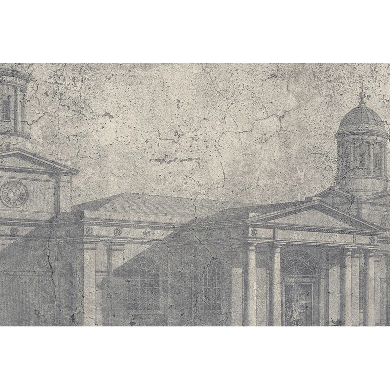 Architects Paper Papier peint photo Atelier 47 Ancient Building Architecture gris 