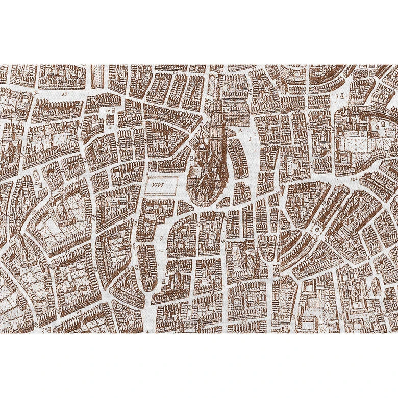 Architects Paper Papier peint photo Atelier 47 Ancient City blanc,cuivre 