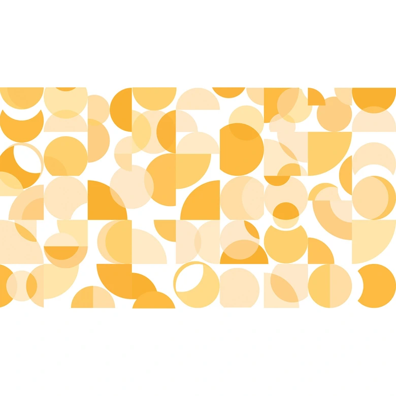 Fototapete Atelier 47 Coloured Circles grafisch - Architects Paper  