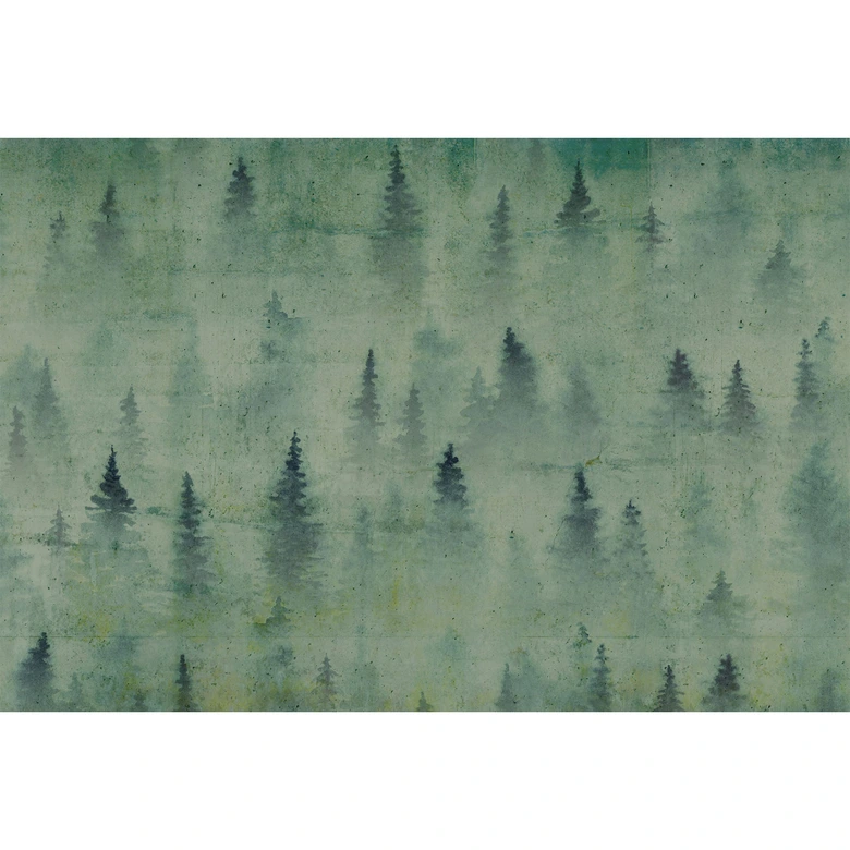 Architects Paper Fototapete Atelier 47 Coniferous Artwork Wald 