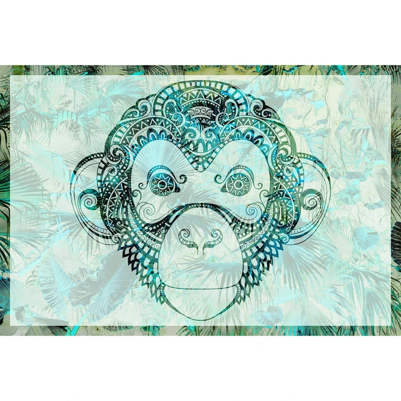 Fototapete Atelier 47 Monkey Pattern Tiere - Architects Paper 