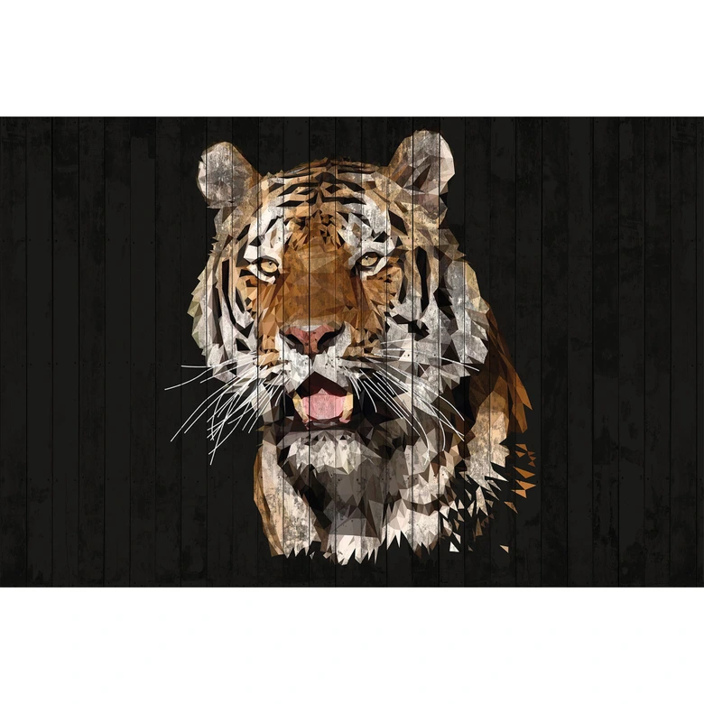 Fototapete Atelier 47 Polygon Tiger Tiere - Architects Paper 