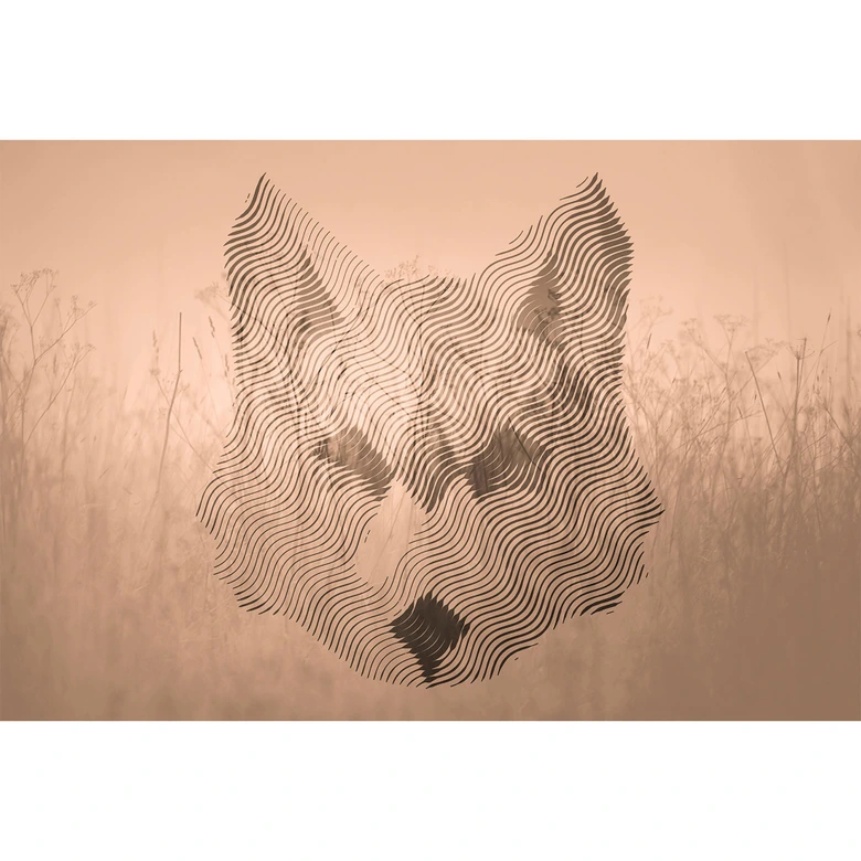 Fototapete Atelier 47 Fox Graphic Tiere - Architects Paper 