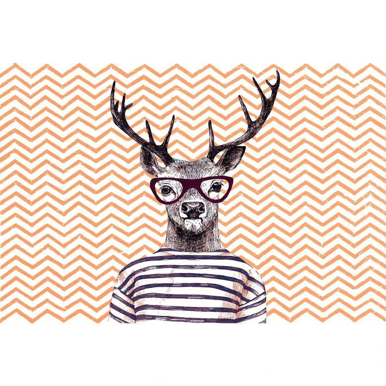 Fototapete Atelier 47 Modern Deer Tiere - Architects Paper 