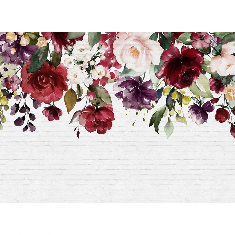 Livingwalls Fototapete Designwalls Mural Blumen 