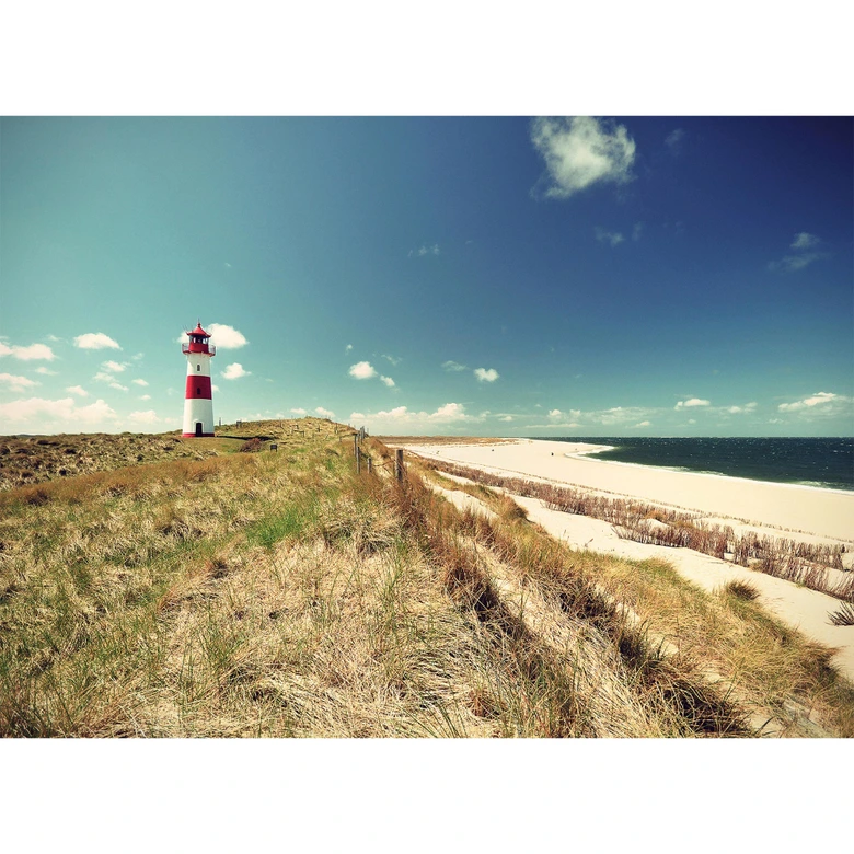 Livingwalls Fototapete Designwalls Lighthouse Strand 