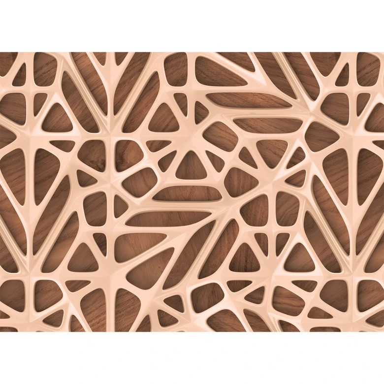 Livingwalls Fototapete Designwalls Organic Surface in 3D Optik 