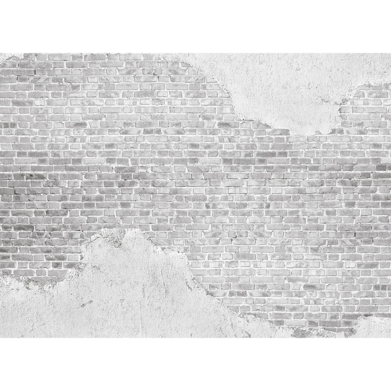 designwalls wallpaper in grey non-woven wallpaper Old Brick Wall modern stone look 