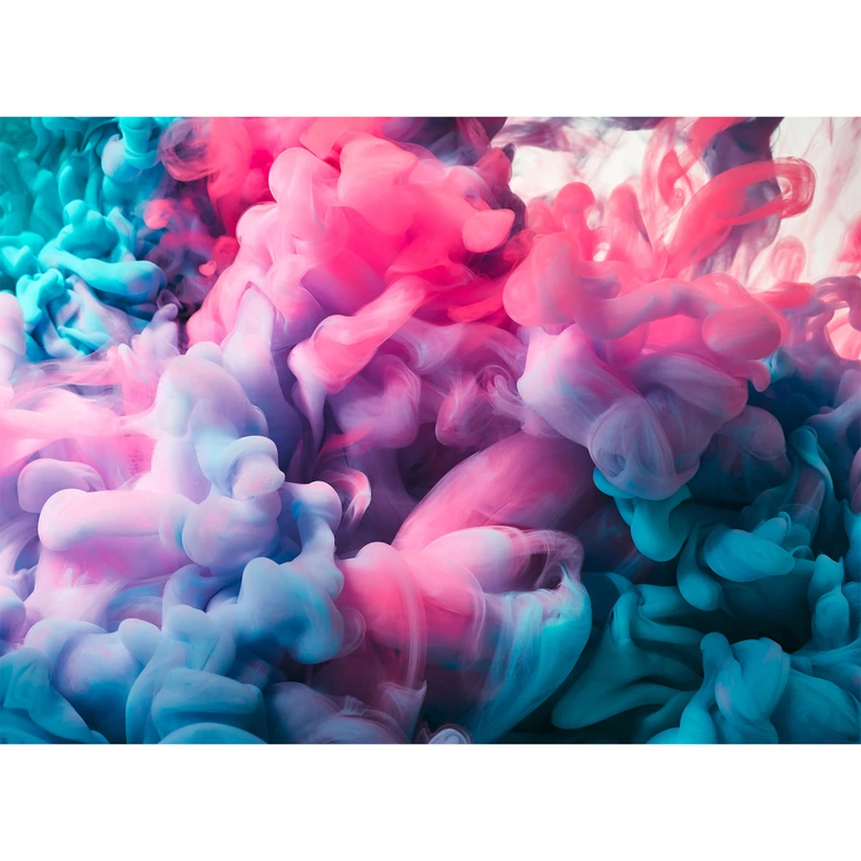 Livingwalls Fototapete Designwalls Colored Smoke modern 