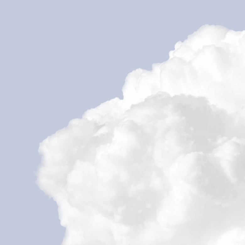 Fototapete Wolken Clouds1 in blau weiß - Vliestapete Designwalls 2 - 2,55 x 3,5 m 