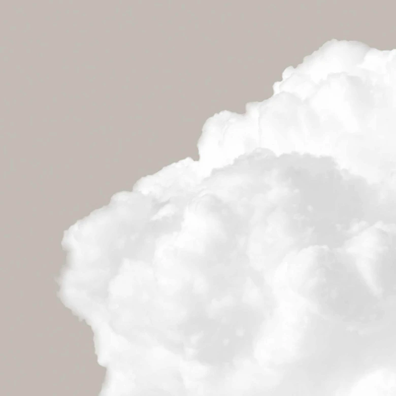 Fototapete Wolken Clouds2 in grau weiß - Vliestapete Designwalls 2 - 2,55 x 3,5 m 
