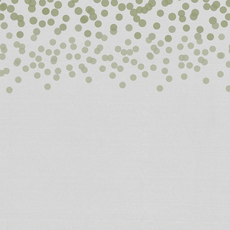 Fototapete Design FallingDots1 in grau grün - Vliestapete Designwalls 2 - 2,55 x 3,5 m 