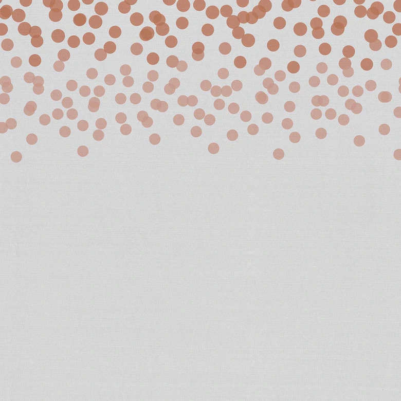FallingDots2 design tapet i grå rød - non-woven tapet Designwalls 2 - 2,55 x 3,5 m 