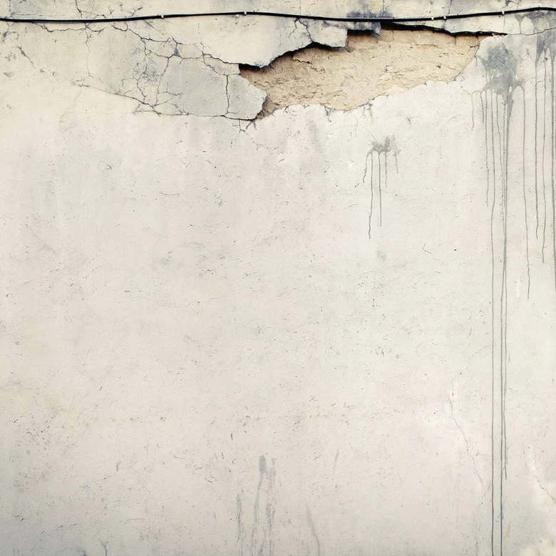 Fototapete Industrial OldWall in grau creme - Vliestapete Designwalls 2 - 2,55 x 3,5 m 