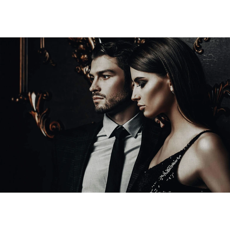 Livingwalls Fototapete Walls by Patel 2 black tie 1 