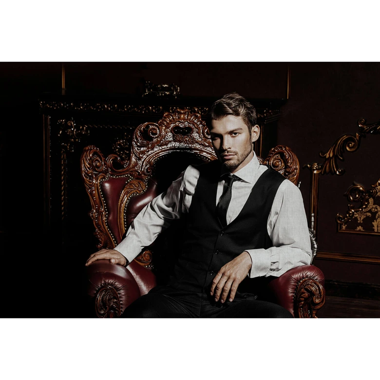 Livingwalls Fototapete Walls by Patel 2 black tie 2 