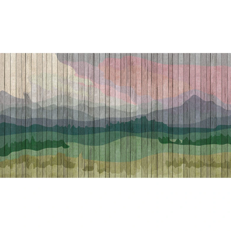 Livingwalls Fototapete Walls by Patel 2 mountains 2 