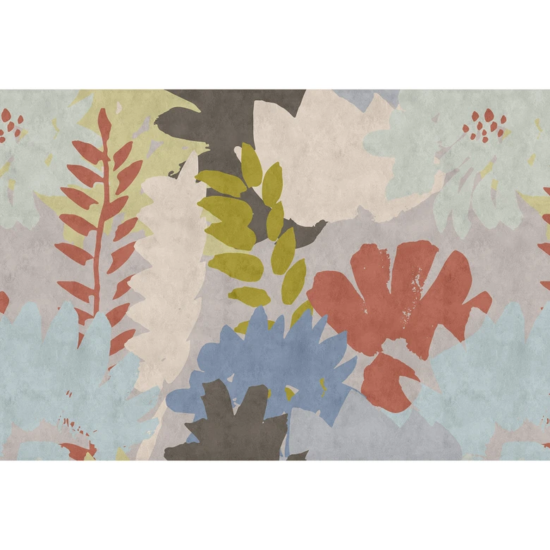 Livingwalls Photo Wallpaper Walls by Patel 2 floral collage 3 