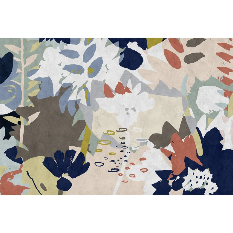 Livingwalls Fototapete Walls by Patel 2 floral collage 4 