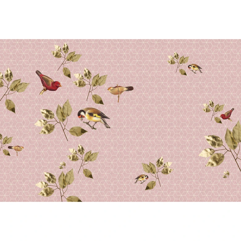 Livingwalls Fototapete Walls by Patel 2 brilliant birds 1 