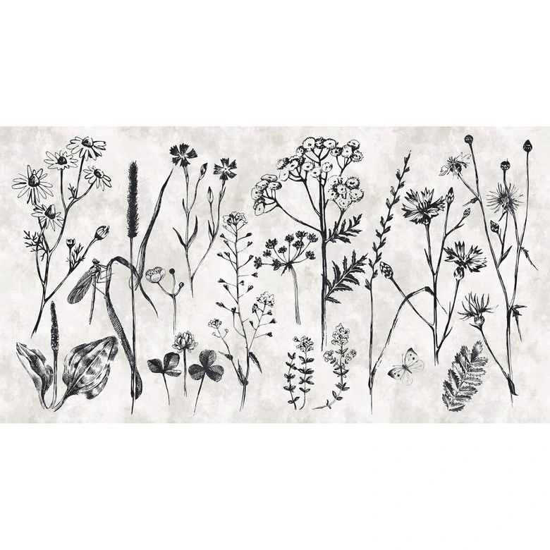 Livingwalls Fototapete Walls by Patel sketchpad 1 