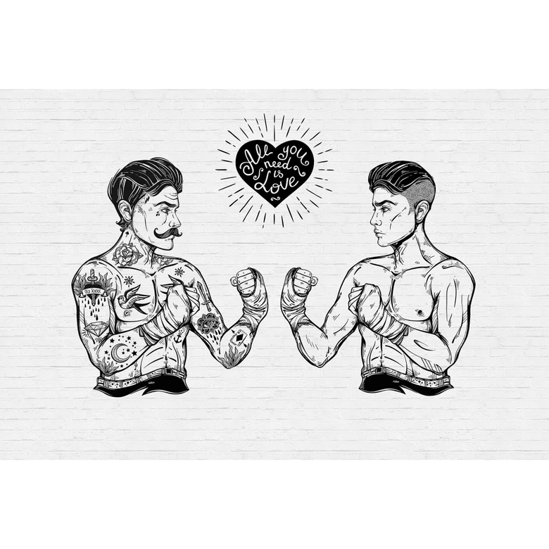 Livingwalls Fototapete Walls by Patel iconic 1 