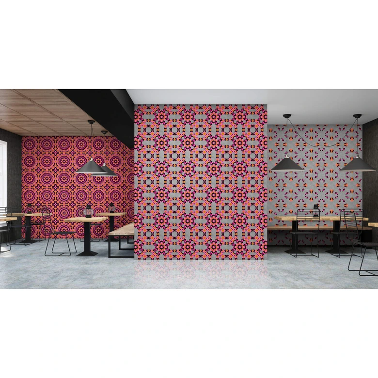 Livingwalls Fototapete Walls by Patel tangerine 3 