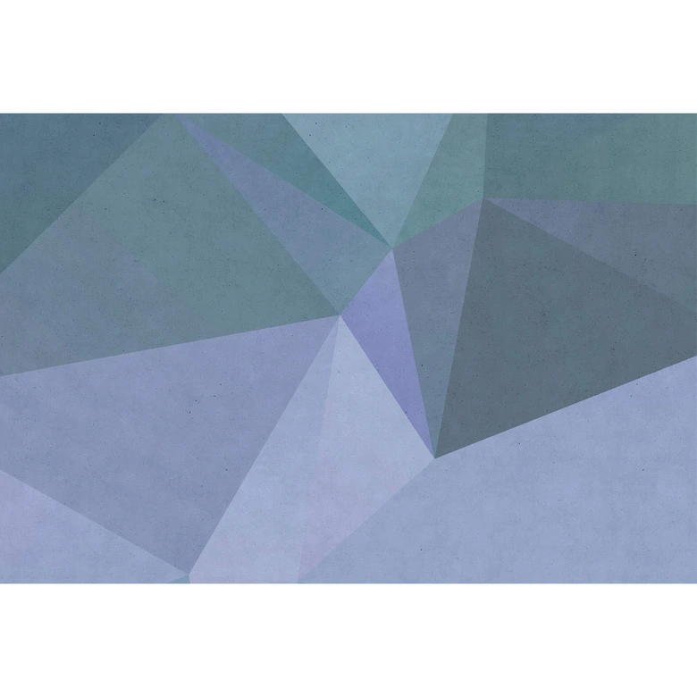 Livingwalls Fototapete Walls by Patel polygonal 3 