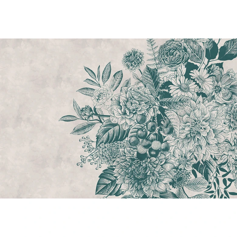 Livingwalls Fototapete Walls by Patel greenery 1 