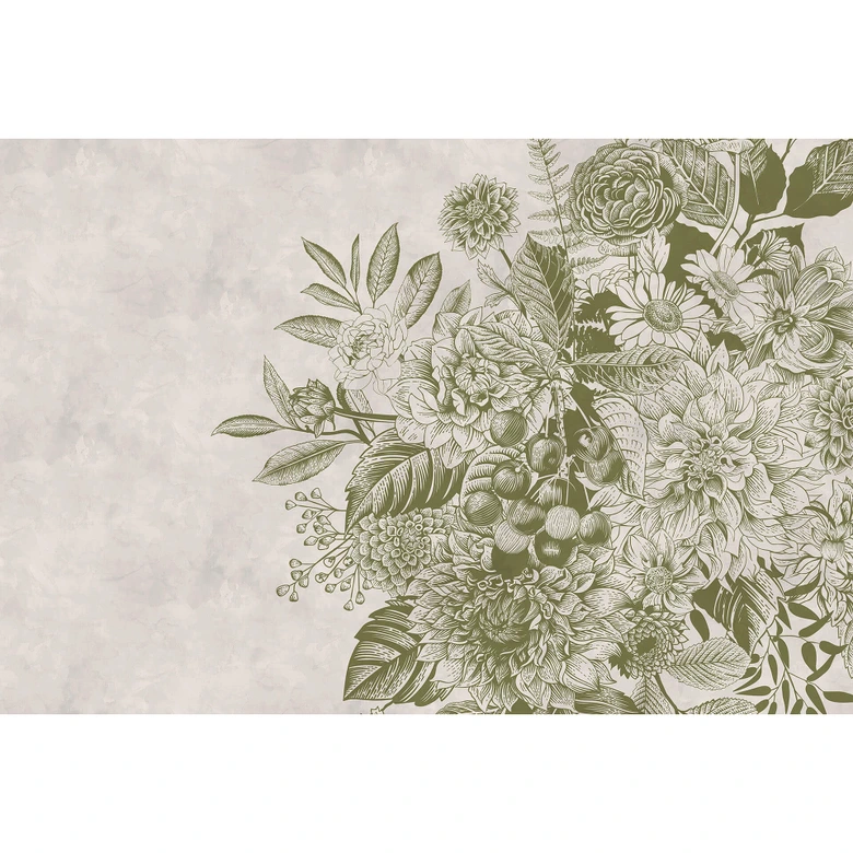 Livingwalls Fototapete Walls by Patel greenery 2 