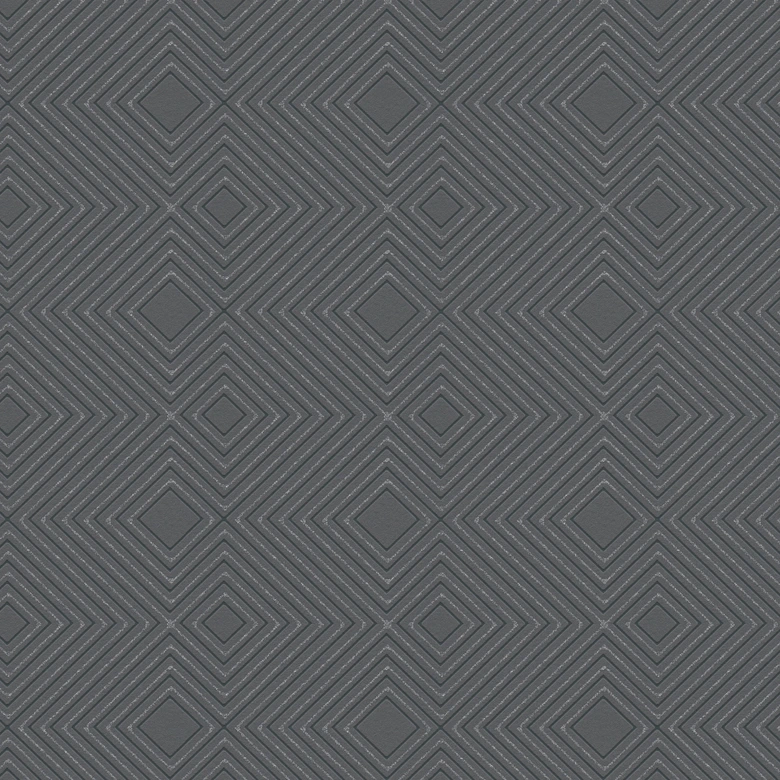 A.S. Création Attractive Papier peint intissé géométrique - gris 