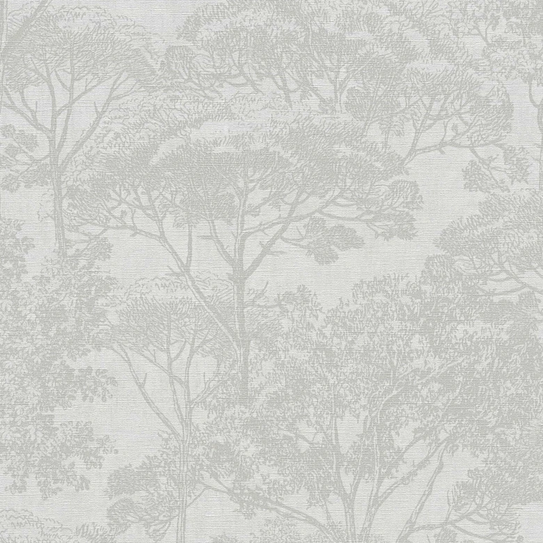 A.S. Création Cuba - Papier peint intissé de forêt, beige 