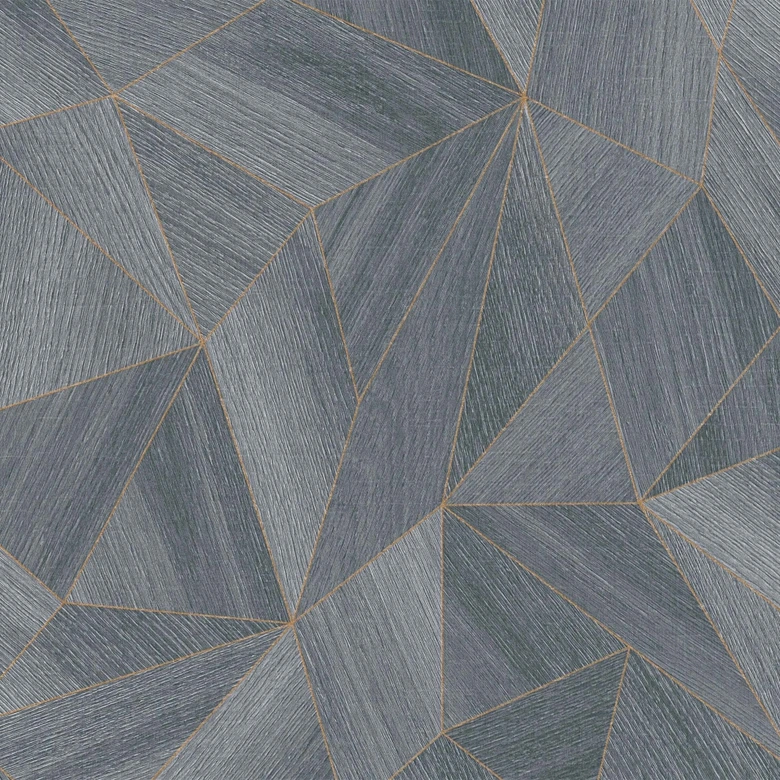 Daniel Hechter Vliestapete 3D Tapete geometrische Tapete grau, schwarz 