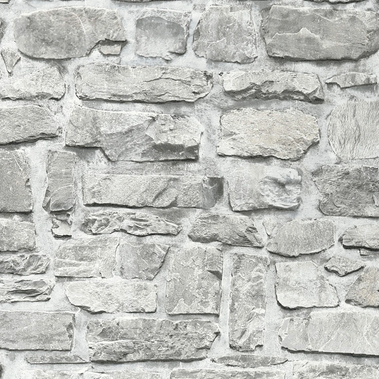 A.S. Création Vliestapete Il Decoro Tapete in Steinoptik Naturstein beige, grau 