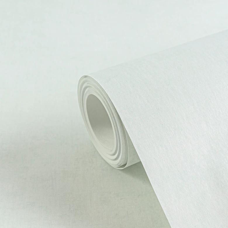 Papel pintado Habitación infantil verde claro menta - papel pintado unicolor 