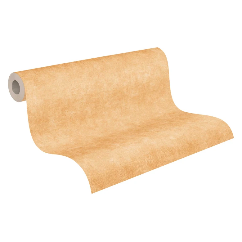 Papier peint uni jaune or - papier peint intissé cuisine - papier peint salon couloir 