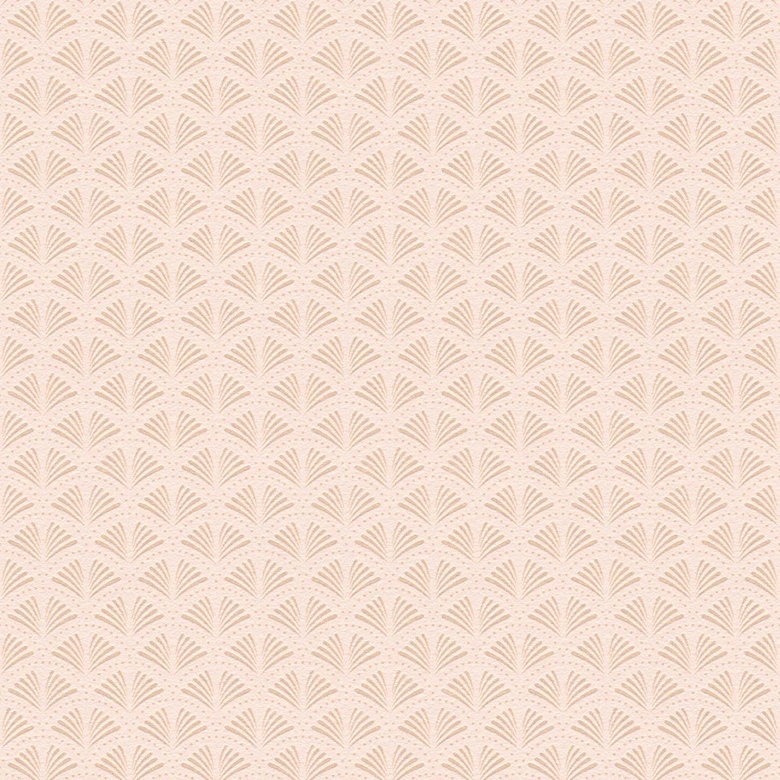 A.S. Création Vliestapete Trendwall 2 Art Deco Tapete creme, metallic, rosa 