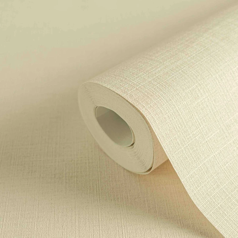 Vliestapete beige einfarbig, Unitapete Ethnic Origin, A.S. Creation 