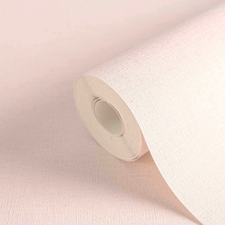 A.S. Creation creme-hvid glat non-woven tapet let struktureret mat tapet 