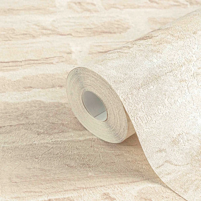 A.S. Création Best of Wood`n Stone 2nd Edition Papier peint effet brique - Beige 