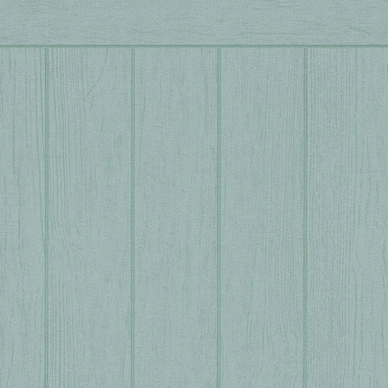 Acoustic mint green wood panel wallpaper - non-woven wallpaper with Scandinavian texture 