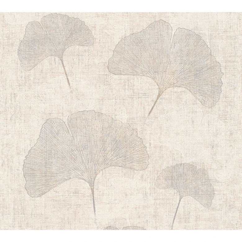 A.S. Création Vliestapete Borneo Blumentapete floral beige, metallic 