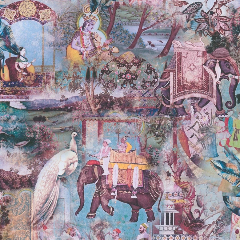 A.S. Création Dream Flowery papier peint intissé motif oriental  